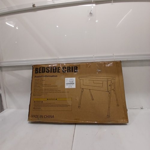 MINOBUB BABY BASSINET BEDSIDE SLEEPER - 4 ADJUSTABLE HEIGHTS - GREY (MODEL: PX001) image 5