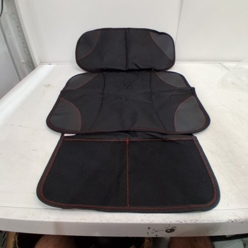 AUTOMOTIVE CAR / BOOSTER SEAT PROTECTOR MAT - BLACK image 2