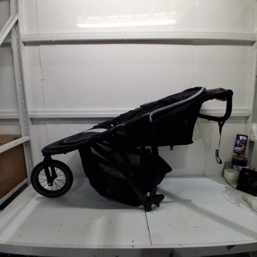 GRACO FAST ACTION FOLD CLICK CONNECT JOGGER LX TRAVEL SYSTEM WITH SNUG RIDE 35 PIAZZA, - 4-35LBS MAX - BLACK / GREY - (MODEL: 2115426) image 8
