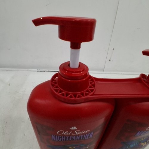 2PK MENS OLD SPICE BODY WASH WILD COLLECTION NIGHT PANTHER - 987ML image 3