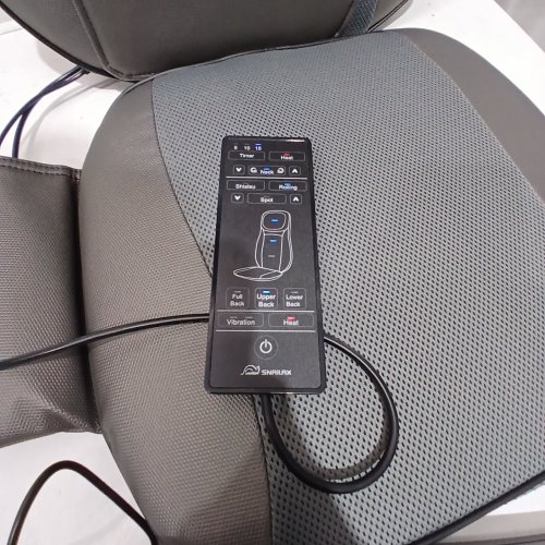 SNAILAX SHIATSU NECK & BACK MASSAGER MASSAGE CHAIR PAD WITH HEAT - SL-233 image 2