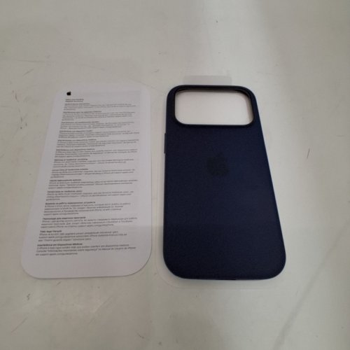 APPLE IPHONE 17 PRO SILICONE CASE WITH MAGSAFE - MIDNIGHT / NAVY BLUE (MODEL: A3559) image 2