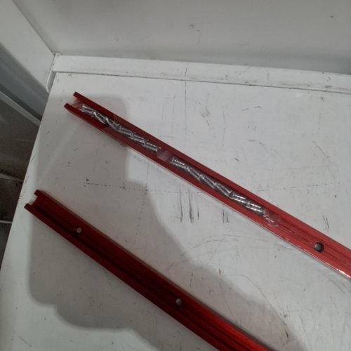 UNIVERSAL PREDRILLED MOUNTING ALUMINUM ALLOY - 4FT - RED image 2