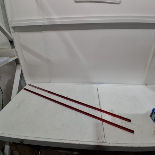 UNIVERSAL PREDRILLED MOUNTING ALUMINUM ALLOY - 4FT - RED image 3