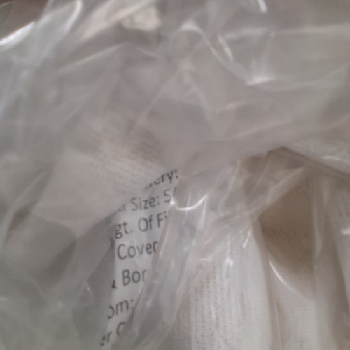 FOAM MATTRESS TOPPER - 54" X 75" X 6" - WHITE image 2
