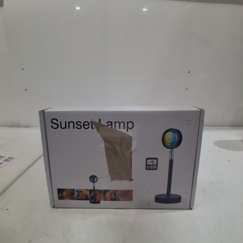 UNBRANDED ADJUSTABLE USB SUNSET PROJECTOR LAMP - SUNSET RED image 5