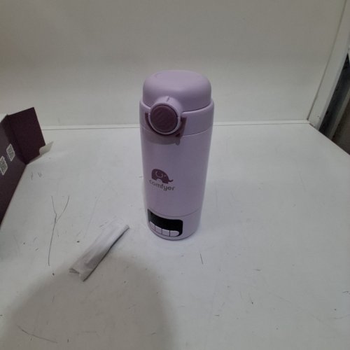 COMFYER BABY 2-IN-1 PORTABLE BABY BOTTLE WARMER PRO WITH BUILT-IN STERILIZER, DUAL MODES FOR MILK & WATER - 17OZ - PURPLE (MODEL: BW02) image 3