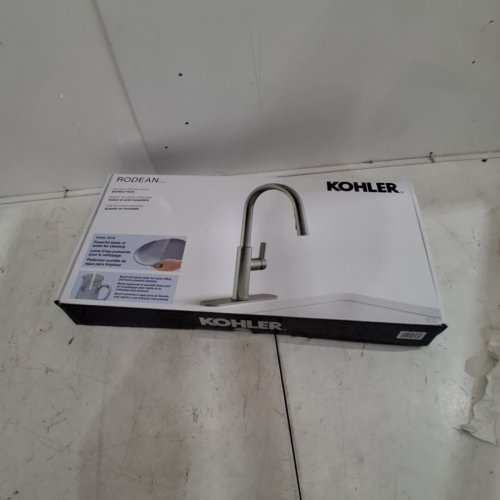 KOHLER RODEAN PULL-DOWN KITCHEN FAUCET - STAINLESS STEEL (MODEL: 1806389) image 5
