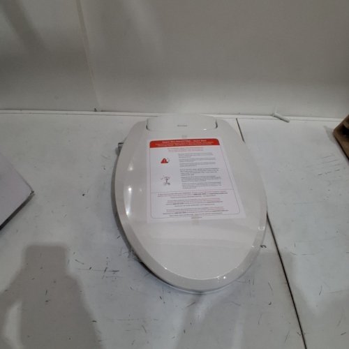 BRONDELL SWASH ECOSEAT NON-ELECTRIC SLOW-CLOSE BIDET TOILET SEAT - FITS ELONGATED TOILETS 18"-19.5"/5.5"-8" BOLT SPREAD - WHITE (MODEL: S101-EW) image 2