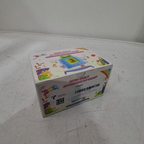 192PK KIDS TIMINGSXD spanish AND ENGLISH FLASH CARD WITH EDUCATIONAL VOCABULARY POCKET TOY - AGES 2+ - BLUE image 2