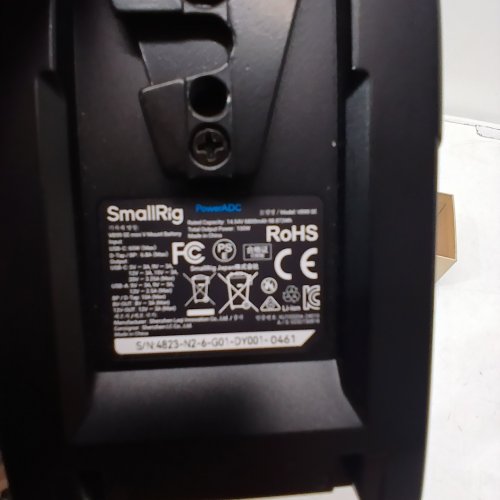 SMALLRIG MINI V-MOUNT BATTERY - BLACK (MODEL: VB99 SE) image 3