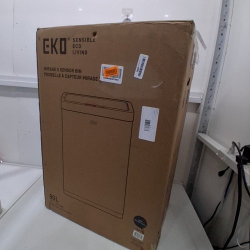 EKO MIRAGE MOTION SENSOR TRASH CAN - 80L -BLACK - (MODEL: 9260-80L-MBS/EK9260) image 6