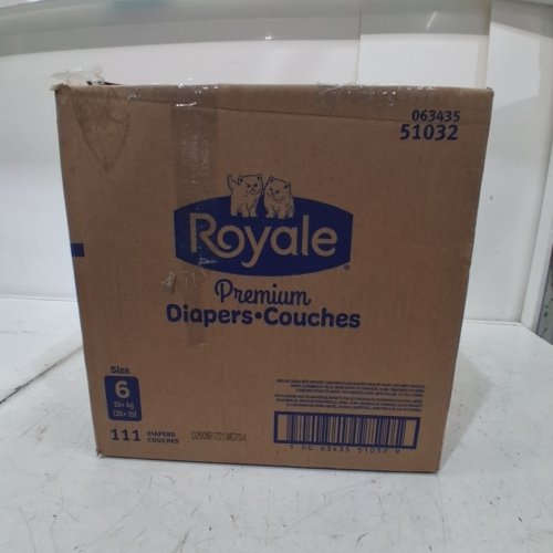111PK ROYALE DIAPERS - SIZE 6 - (MODEL: 51032) image 2