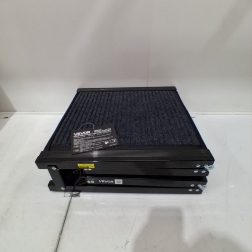 METAL OUTDOOR VEHICLE DOG RAMP - 63" X 17" - BLACK (MODEL: 160*44) image 2
