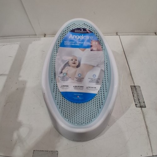 ANGELCARE BABY BATH SUPPORT SEAT - 20LBS MAX - AQUA/WHITE (MODEL: ST-01-AQU-CA/I000546) image 2