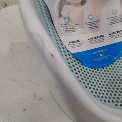 ANGELCARE BABY BATH SUPPORT SEAT - 20LBS MAX - AQUA/WHITE (MODEL: ST-01-AQU-CA/I000546) image 3