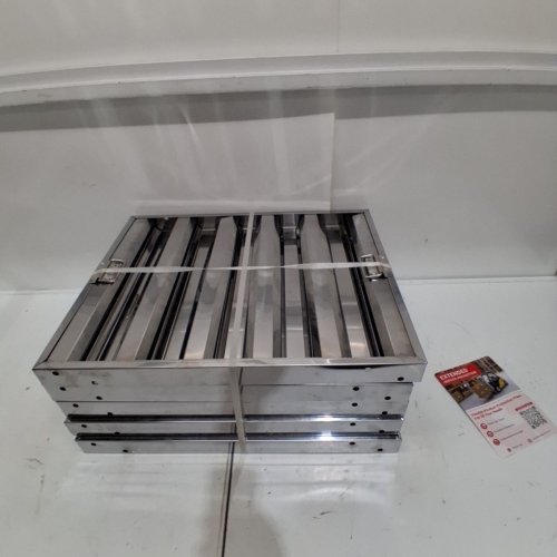 5PK GARVEE COMMERCIAL KITCHEN RANGE HOOD FILTERS - 24.5" X 19.5" - STAINLESS STEEL image 2