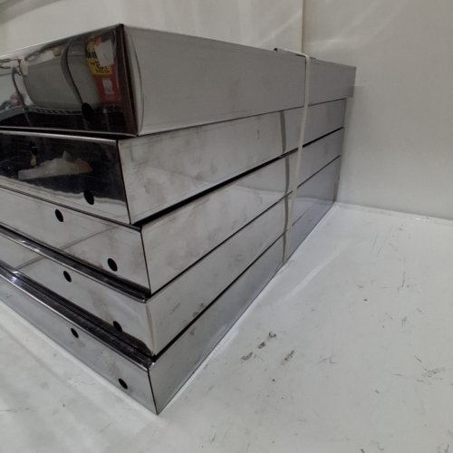 5PK GARVEE COMMERCIAL KITCHEN RANGE HOOD FILTERS - 24.5" X 19.5" - STAINLESS STEEL image 3