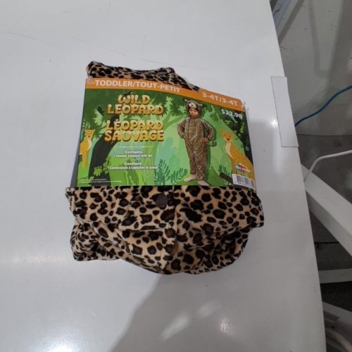TODDLER PALAMON WILD LEOPARD COSTUME - 3-4T - BROWN/BLACK (STYLE: 41068) image 2