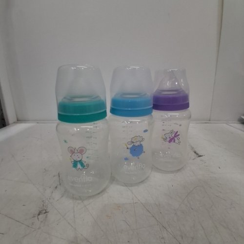 3PK EVENFLO BALANCE+ WIDE BABY BOTTLES - 9OZ - ASSORTED COLOURS image 2