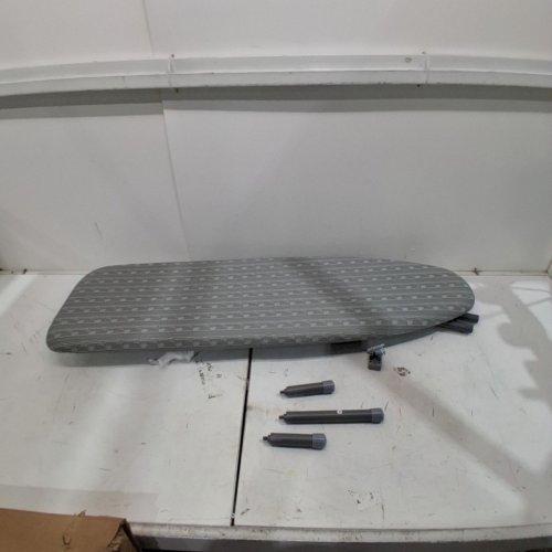 SONGMICS FOLDABLE HEIGHT ADJUSTABLE IRONING BOARD - UP TO 35" - GRAY (ITEM: LLB001G01) image 2