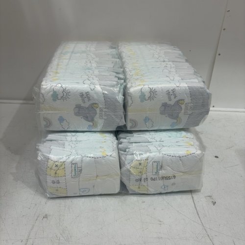 136PK PAMPERS SWADDLERS DIAPERS - NEWBORN SIZE image 2
