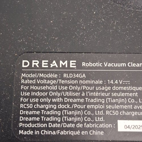 DREAME D9 MAX GEN 2 ROBOT VACUUM AND MOP COMBO - 6,000 PA SUCTION, LIDAR MAPPING NAVIGATION, 240MINS RUNTIME, SMART APP/VOICE CONTROL - BLACK (MODEL: RLD34GA) image 11