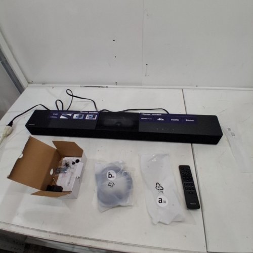 HISENSE A620 ALL-IN-ONE SOUNDBAR WITH 4.75" BUILT-IN VISUALISED SUBWOOFER - 2.1CH, 240W MAX, BLUETOOTH, POWERED BY DTS VIRTUAL:X - BLACK (MODEL: A620) image 3