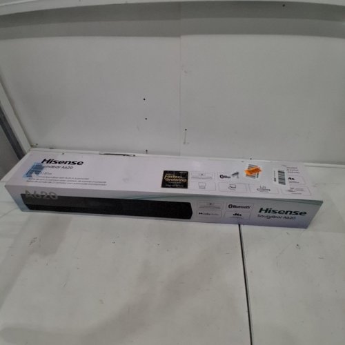 HISENSE A620 ALL-IN-ONE SOUNDBAR WITH 4.75" BUILT-IN VISUALISED SUBWOOFER - 2.1CH, 240W MAX, BLUETOOTH, POWERED BY DTS VIRTUAL:X - BLACK (MODEL: A620) image 5
