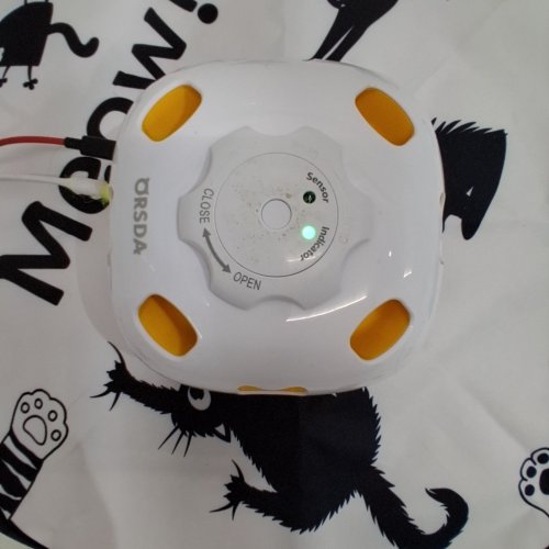 ORSDA FEATHER TOY INTERACTIVE CAT TOY - WHITE image 2