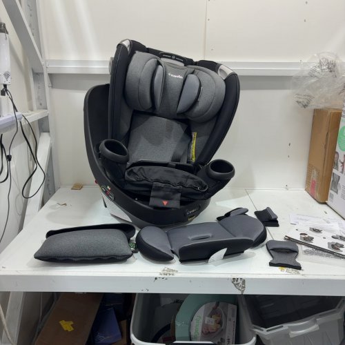 EVENFLO GOLD REVOLVE360 EXTEND ALL-IN-ONE ROTATIONAL CAR SEAT WITH SENSOR SAFE - MOONSTONE GREY (MODEL: CS360212311C) image 4
