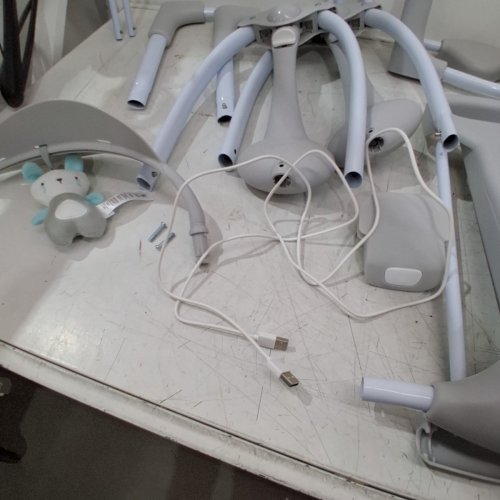 INFANT'S INGENUITY CONVERTME SWING-2-SEAT CHAIR - WHITE/GREY - (MODEL:B6) image 4
