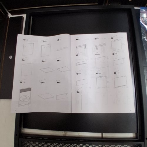 VASAGLE FILING MOBILE FILE CABINET WITH 2 LOCKABLE DRAWERS - 27" X 16.5" X 17" - BLACK (MODEL: OFC077B16V1) image 2