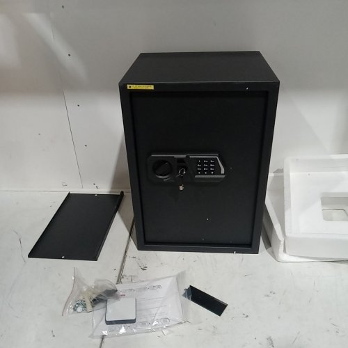 EVSUVSRT ANTI-THEFT SECURITY SAFE BOX WITH PROGRAMMABLE KEYPAD & SPARE KEYS - 3.4CU.FT - BLACK(MODEL:50HB) image 3
