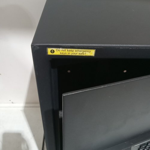 EVSUVSRT ANTI-THEFT SECURITY SAFE BOX WITH PROGRAMMABLE KEYPAD & SPARE KEYS - 3.4CU.FT - BLACK(MODEL:50HB) image 6