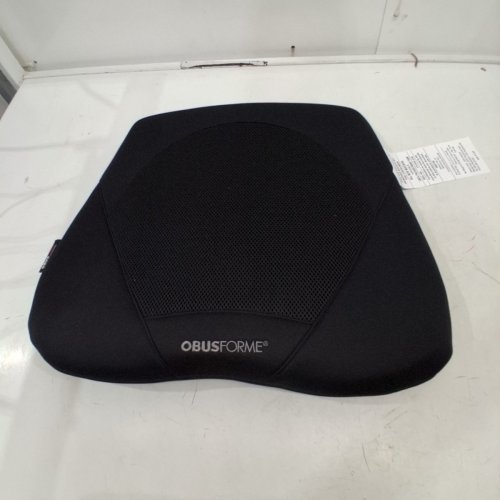 OBUSFORME GEL SEAT CUSHION FOR POSTURE SUPPORT - 14" X 12.5" - BLACK (MODEL: ST-GEL-01D) image 2