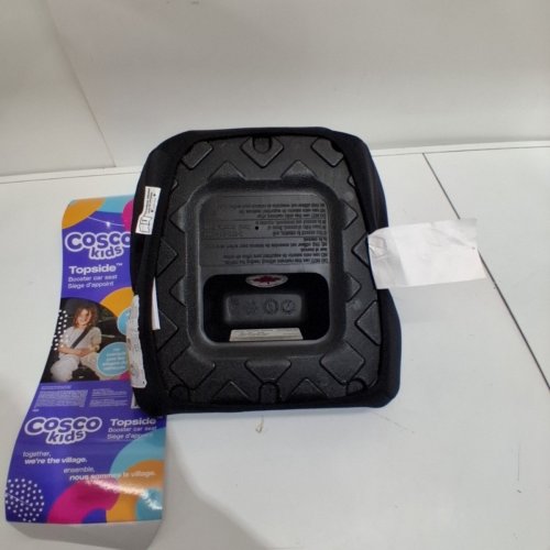 COSCO KIDS TOPSIDE LIGHTWEIGHT BACKLESS BELT-POSITIONING BOOSTER CAR SEAT - 40-100LB MAX- BLACK (MODEL: ‎22976CBLK6) image 4