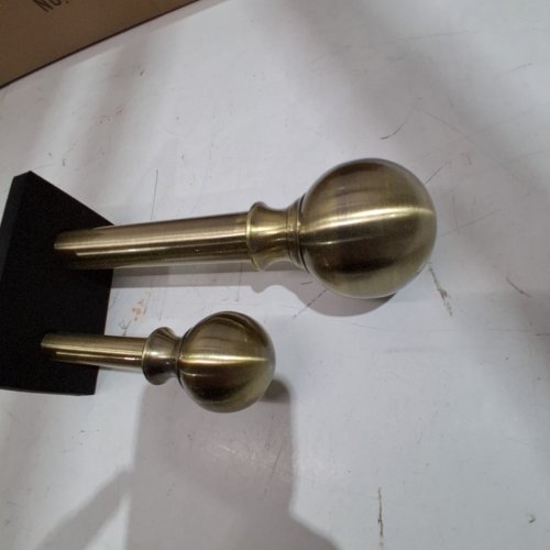 FUMLYATE ADJUSTABLE DOUBLE CURTAIN RODS - 36" - 72" - ANTIQUE BRONZE (MODEL: FA-113) image 4