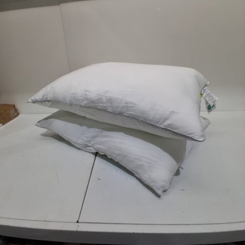 2PK FLEXPEDIC HOTEL QUALITY POLYESTER PILLOWS - QUEEN -WHITE image 3