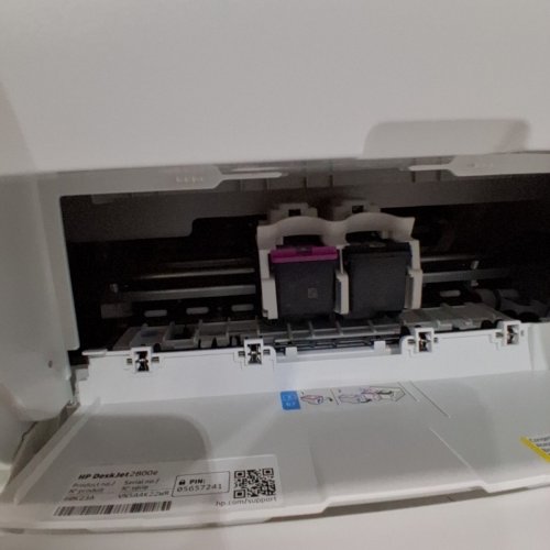 HP DESKJET SMALL HOME ALL-IN-ONE PRINTER - 16.7" - WHITE (MODEL: DESKJET 2852E ) image 4