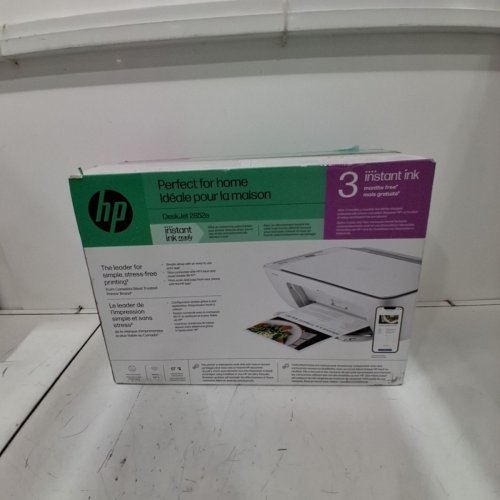 HP DESKJET SMALL HOME ALL-IN-ONE PRINTER - 16.7" - WHITE (MODEL: DESKJET 2852E ) image 5