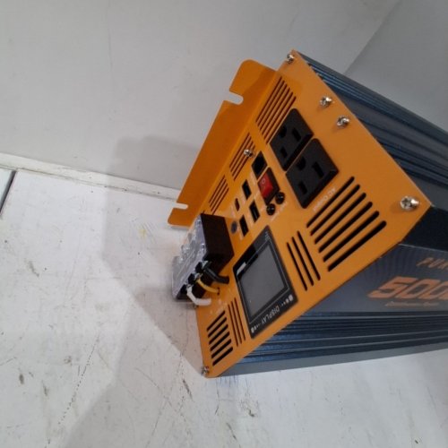 MWXNE POWER INVERTER - 5000W CONTINUOUS / 10000W PEAK - BLUE / ORANGE image 3