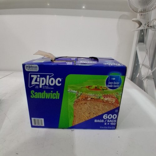 600PK ZIPLOC BRAND SANDWICH BAGS - CLEAR (MODEL: 1678750) image 2