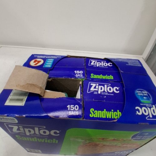 600PK ZIPLOC BRAND SANDWICH BAGS - CLEAR (MODEL: 1678750) image 3