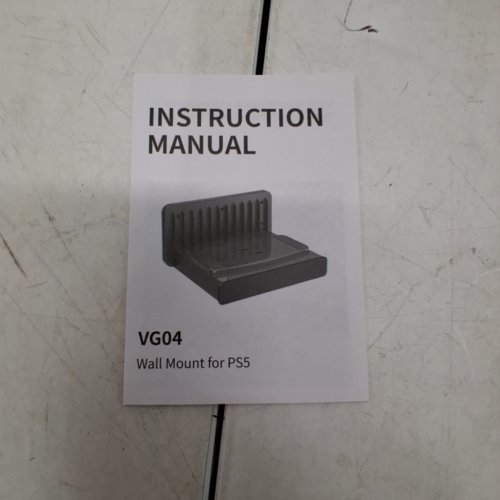 WALL MOUNT FOR PS5 - BLACK (MODEL: VG04) image 4