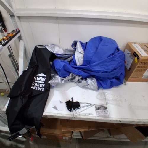 CROWN SHADES POP UP CANOPY GAZEBO - 10FT X 10FT - BLUE image 3