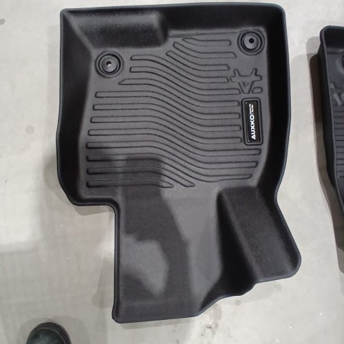 3PC AUXKO ALL WEATHER CAR FLOOR MATS - FIT FOR MAZDA CX-5 2017-2024 - BLACK (MODEL: AFMA-089) image 3