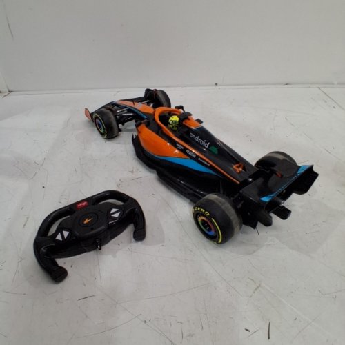 RASTAR MCLAREN F1 MCL36 REMOTE CONTROL RC CAR - 1/12 SCALE - BLACK/ORANGE/BLUE image 3