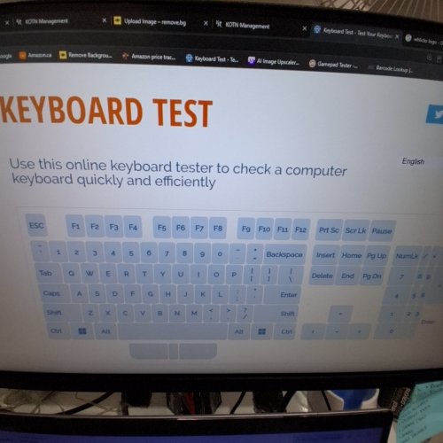 2PC ONN. WIRELESS KEYBOARD AND MOUSE - BLACK (MODEL: 100009054) image 2