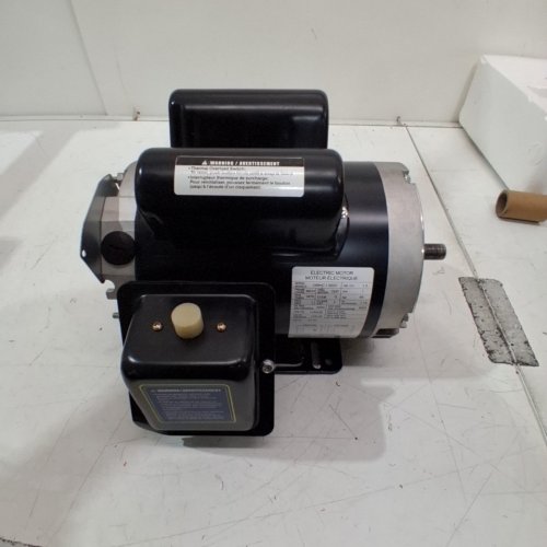1-PHASE ELECTRIC MOTOR - 1.5 HP - 60HZ - 3470 RPM - AC115/230V - 56CH FRAME - BLACK (MODEL: D56HC 1.5S2C) image 3